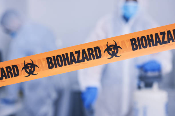 Professional Biohazard technician working in Morongo Valley, CA